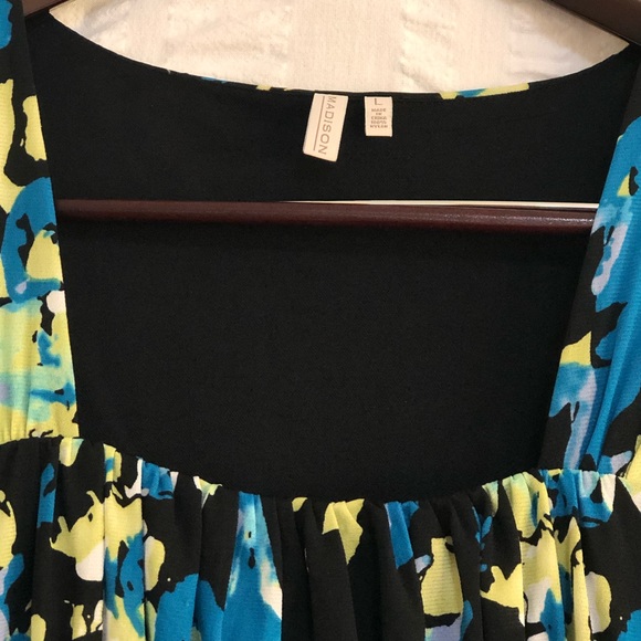 Madison Floral Empire Waist Dress - Picture 5 of 5